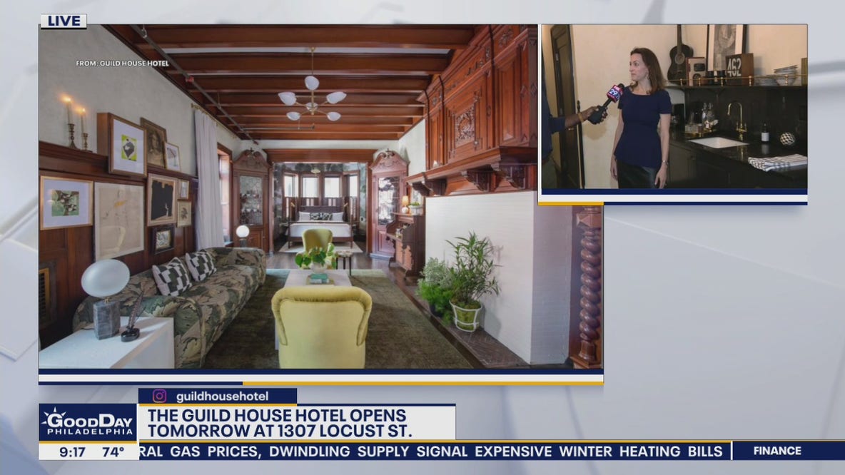 Historic landmark reopens as Guild House Hotel on Wednesday